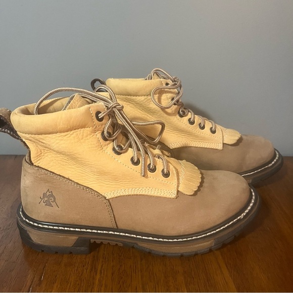 Rocky boots for women size 8. Suede, leather. Gently worn. - Picture 1 of 9